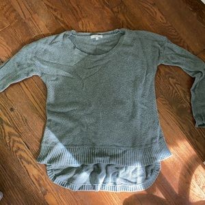 Madewell size small sweater- great condition- sage green color